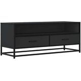 TV ormarić crni 100x34,5x40 cm Konstruirano drvo i metal | Eponuda.ba