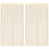  Končane Zavjese 2 kom 140x250 cm Krem | shoptok.hr
