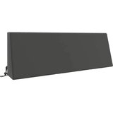  Jastuk za naslon SOEST 100% poliester Antracit 120 x 20 x 40 cm - Antracit 120 x 20 x 40 cm Poliester | shoptok.hr