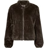 JDY Jakne JDYMACY FAUX FUR BALLOON Kostanjeva Cene