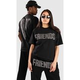 VLONE Friends Rhinestone T-shirt silver | Shoptok.si