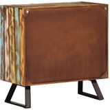 Ormarić s ladicama Višebojni 70x35x70 cm puno drvo, prerađeno | shoptok.hr