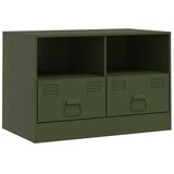TV ormarići 2 kom maslinastozeleni 67 x 39 x 44 cm čelični | shoptok.hr
