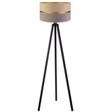  Duolla - Stojeća lampa DUO 1xE27/60W/230V prečnik 44 cm bež/siva/wenge | Eponuda.com