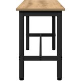  Klupa za blagovanje 2 pcs Umjetnički hrast 100 x 32,5 x 48,5 cm | shoptok.hr