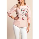 Fenzy Bluza S 3/4 Rokavi, Svetlo Roza | Shoptok.si