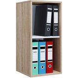 MID.YOU pisarniški regal lona, hrast | Shoptok.si