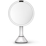 simplehuman ST3054 20cm-es LED, kozmetično ogledalo, 5x povečava, bela | Shoptok.si