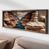 WALLXPERT LAC099-120 Multicolor Decorative Framed MDF Painting Cene