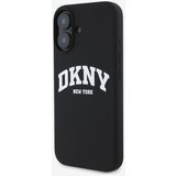 Dkny Liquid Silicone Arch Logo MagSafe Zadní Kryt pro iPhone 16 Black Ovitek za telefon Vijolična | Shoptok.si