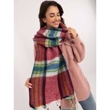 Wool Fashion Italia Scarf-AT-SZ-231501.03X-burgundy Cijene