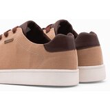 Ombre Men's shoes sneakers with combined materials - brown | Shoptok.si