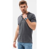 Ombre majice & polo majice moška polo majica (S1374DARK_GREY) pisana | Shoptok.si