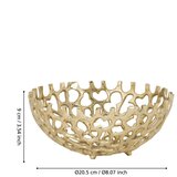 Eglo 427498 - Dekorativni pladanj KIMITSU prečnik 20,5 cm zlatni | Eponuda.com