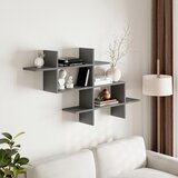 Livetastic Stenski Regal Halic, Antracit | Shoptok.si