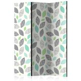 Artgeist Paravan Patterned Leaves, 3-Delni, Dvostranski | Shoptok.si