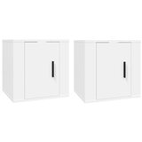  Zidni TV ormarići 2 kom bijeli 40 x 34,5 x 40 cm | shoptok.hr