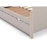 Marckeric Krem dječji krevet od masivnog bora s dodatnim ležajem 90x190 cm Enola – | shoptok.hr