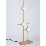 Nova Luce Metalna LED stolna lampa u zlatnoj boji sa sjenilom od akrilnog stakla (visina 52 cm) Atomo – | shoptok.hr