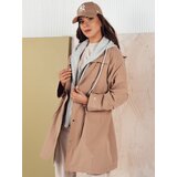 DStreet Kurtka parka damska LOIRE beżowa | shoptok.hr
