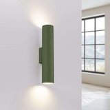 Sollux SL.1488 - Zidna svetiljka LAGOS 2xGU10/10W/230V zelena | Eponuda.com