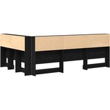  Skladišno uzglavlje Crni hrast 207,5 x 137,5 x 76,5 cm | shoptok.hr