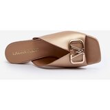 Laura Messi Elegant Women's High Heel Sandals 2771 Gold | shoptok.hr