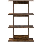  Polica na zidu Zidna montaža Smeđa 56 x 20 x 90 cm | shoptok.hr
