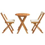  Vrtni set za objed 3 pcs Prirodna nafta Čvrsto drvo akacije | Eponuda.com