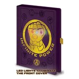 Pyramid International AVENGERS INFINITY WAR (GAUNTLET) LIGHT UP A5 BELEŽNICA PYRAMID | Shoptok.si