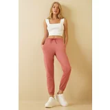 Happiness İstanbul Women's Dry Rose Pocketed Sweatpants