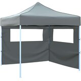 Šator za svadbe - šator za zabave Antracit 291 x 291 x 315 cm Oxford tkanina | shoptok.hr