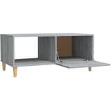  Stolić za kavu boja hrasta 89,5 x 50 x 40 cm konstruirano drvo | shoptok.hr