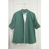 Trendyol Shirt - Green - Regular fit Cene