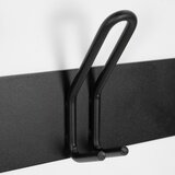 Spinder Design Crna željezna zidna vješalica 70 cm Miles – | shoptok.hr