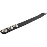 Pulselock Forge - nastavljiv silikonski obroček za penis z netom (črn) - 200 mm | Shoptok.si