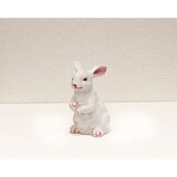 Dekordom uskršnja dekoracija - WHITE BUNNY 32513-1-2 16cm - N39 Cene