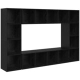  Set TV komoda 4 pcs Crna 37 x 37 x 142,5 cm Konstruirano drvo | Eponuda.com