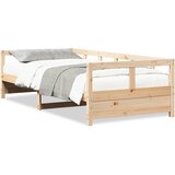  Dnevni krevet prirodne boje 80 x 200 cm od masivne borovine | shoptok.hr