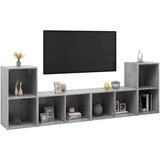 TV ormarići 4 kom siva boja betona 72 x 35 x 36 5 cm od iverice | shoptok.hr