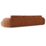 Cosmopolitan Design Ciglasta sklopiva/s prostorom za odlaganje kutna garnitura od šenila (u obliku slova "U") Tonale – | shoptok.hr