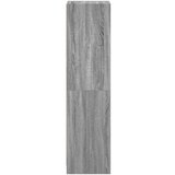  Visoka komoda sa staklenim vratima boja hrasta 35 x 37 x 142 cm | shoptok.hr