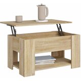  Stolić za kavu boja hrasta 79 x 49 x 41 cm konstruirano drvo | shoptok.hr