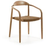 Kave Home Lesen stol z bež sedežem Kave Home Glynis | Shoptok.si