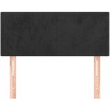  Posteljno vzglavje črno 90x5x78/88 cm žamet, (20723500) | Shoptok.si
