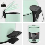 Spirella Mentol zelena željezna kanta za smeće s pedalom 3 l Adelar – | shoptok.hr