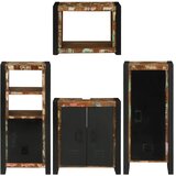  Set namještaja za kupaonicu 4 kom. Šareni | shoptok.hr