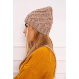 Kesi Cap with fleece Agnieszka K239 light beige | shoptok.hr