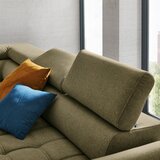 Welnova KOTNA SEDEŽNA GARNITURA, tkanina olivno zelena | Shoptok.si