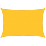  Jedro za zaštitu od sunca 160 g/m² pravokutno žuto 5 x 6 m HDPE | shoptok.hr